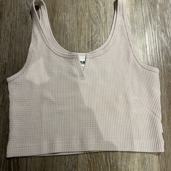 TNA Waffle Notch Tank - Marble Lilac - Picture 1 of 9
